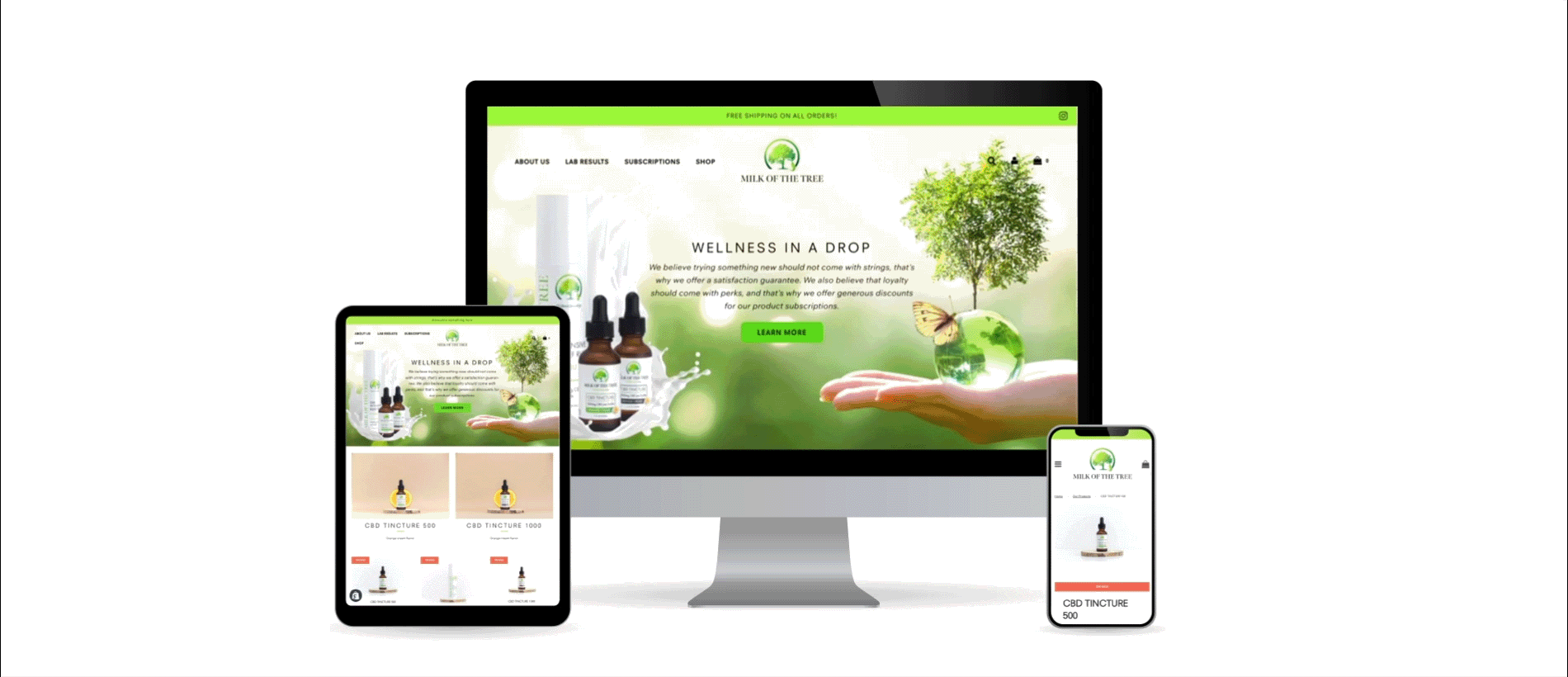 Milk of the Tree by JAVI AGENCY